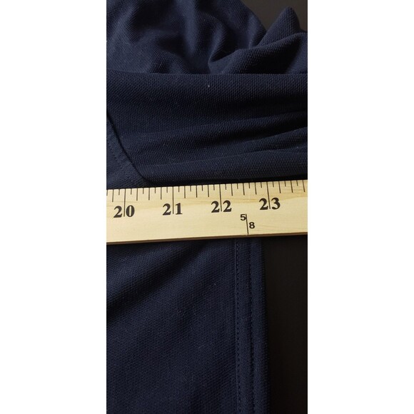 Vuori Shirt Mens XL Navy Blue Button Front Performance Athleisure Casual - Picture 8 of 9
